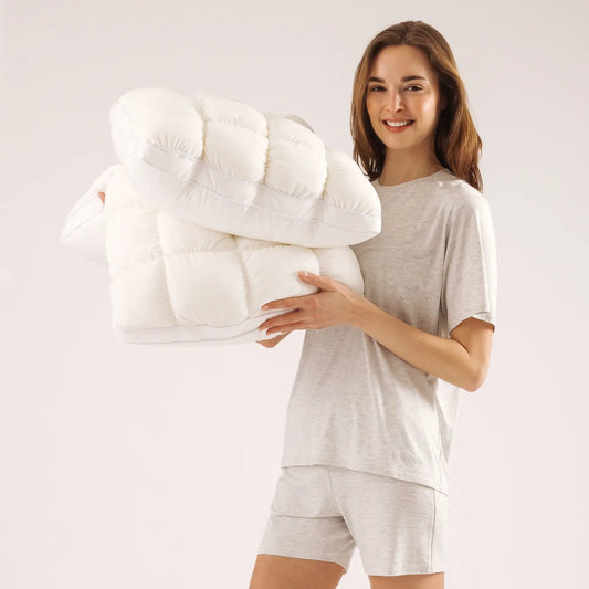 ☁️ Mellow Puff Pillow – Cloud-Like Comfort for Better Sleep